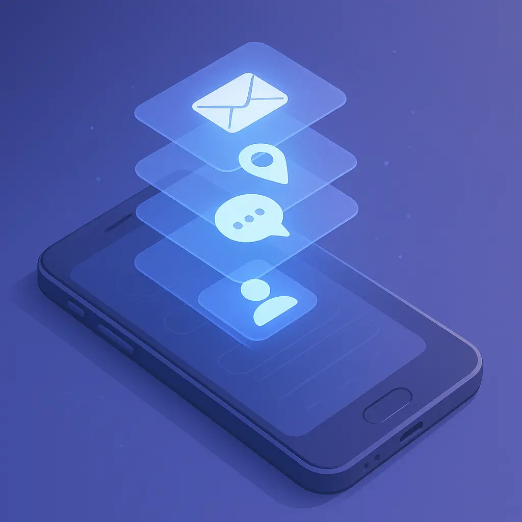 Phone settings screen displaying background app refresh toggles with some switches in the off position