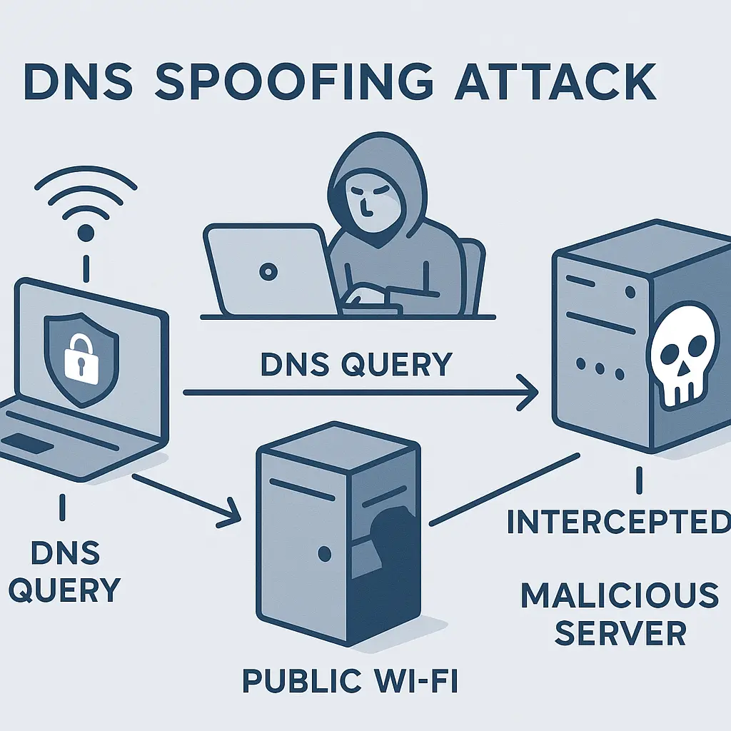 Secure connection icon with verified checkmark on encrypted tunnel