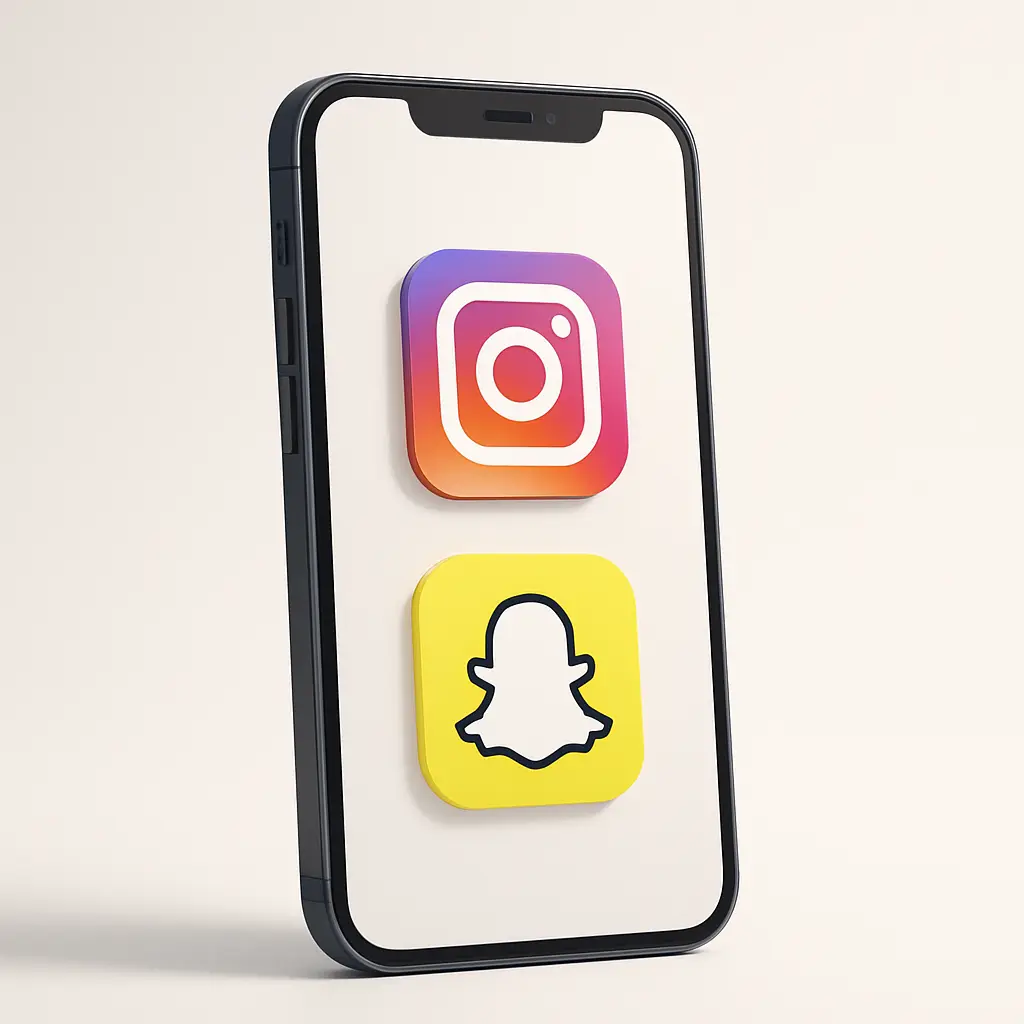 Privacy settings interface on a smartphone