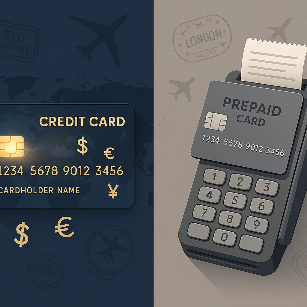 Wallet with cards at airport security checkpoint